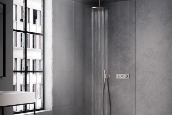 B Watt Shower Set With Overhead Shower Rubinetterie 3m 579256 Rel285c3b0c